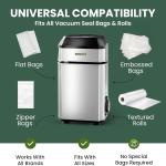 InstaSeal Vacuum Sealer for Food with 12 Bags