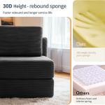 FILUXE Modular Sectional Sofa, Modern Modular Sofa Couch with Deep Seat