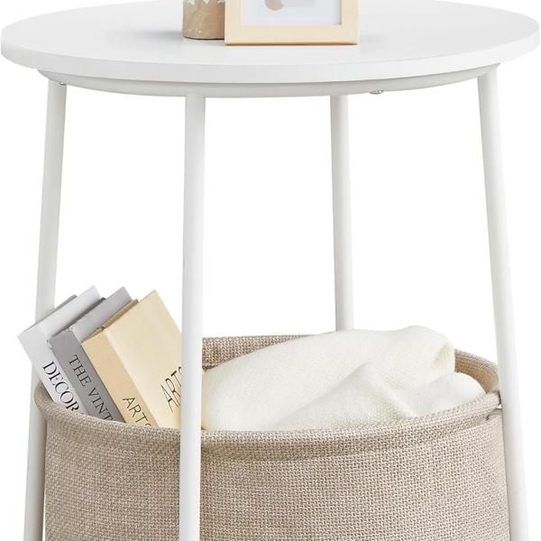 VASAGLE LILEA Collection - Small Round Side End Table