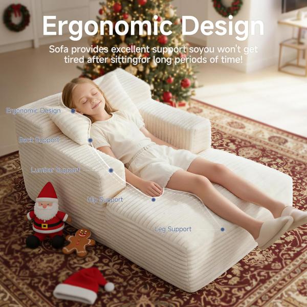 45'' Chaise Lounge Chair Indoor