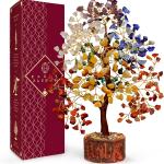 Crystal Tree of Life 7 Chakra Healing Crystals Trees for Home Decor