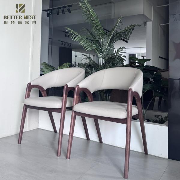 Modern Round Sintered Stone Table Top Walnut Wood Adjustable Dining Furniture Home Bar with Panel Style Bamboo Wood