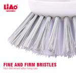 LIAO Round Hand Scrub Kitchen Brush with Soap Dispenser