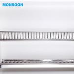 High Quality Stainless Steel Kitchen Dish Rack Storage Sink Dish Drying Rack Drainer Hook Type Single/Double Layer